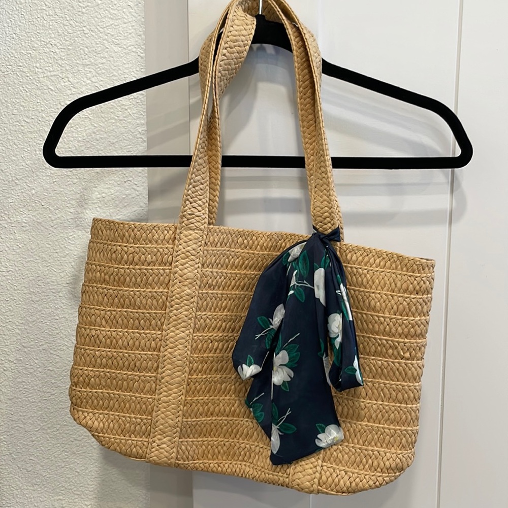 Draper James Everyday Straw Bag